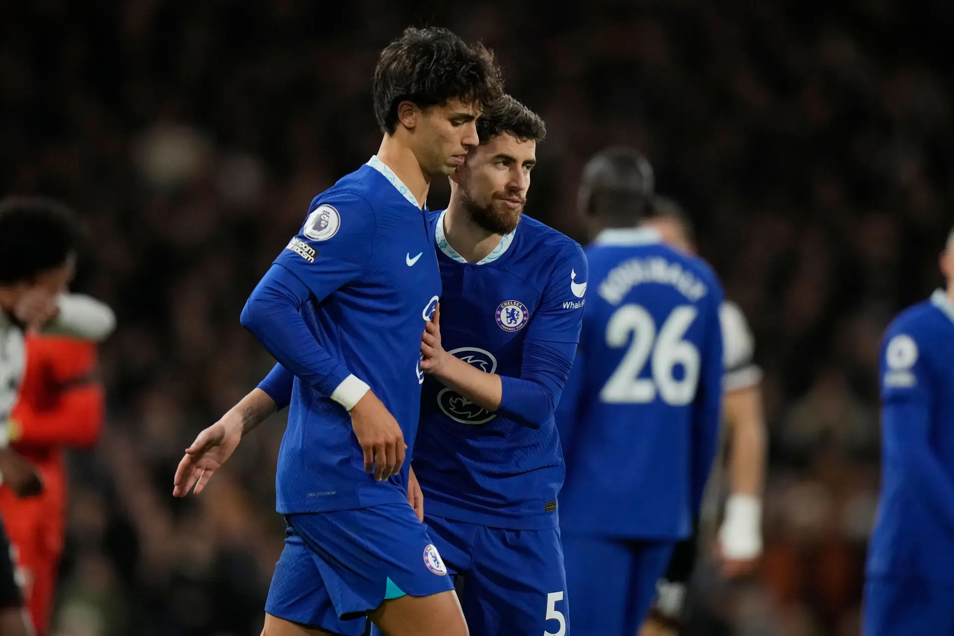 João Félix expulso na estreia em Inglaterra contra Fulham de Marco Silva