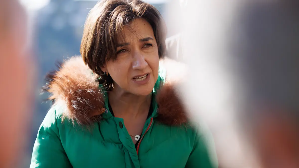 A ministra da Agricultura e Alimentação, Maria do Céu Antunes