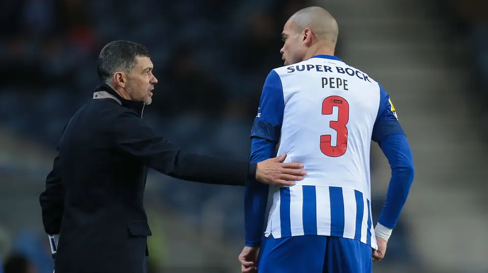Sérgio Conceição e Pepe