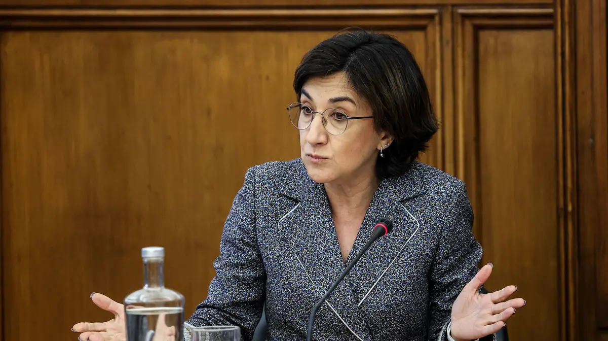 A ministra da Agricultura e Alimentação, Maria do Céu Antunes.