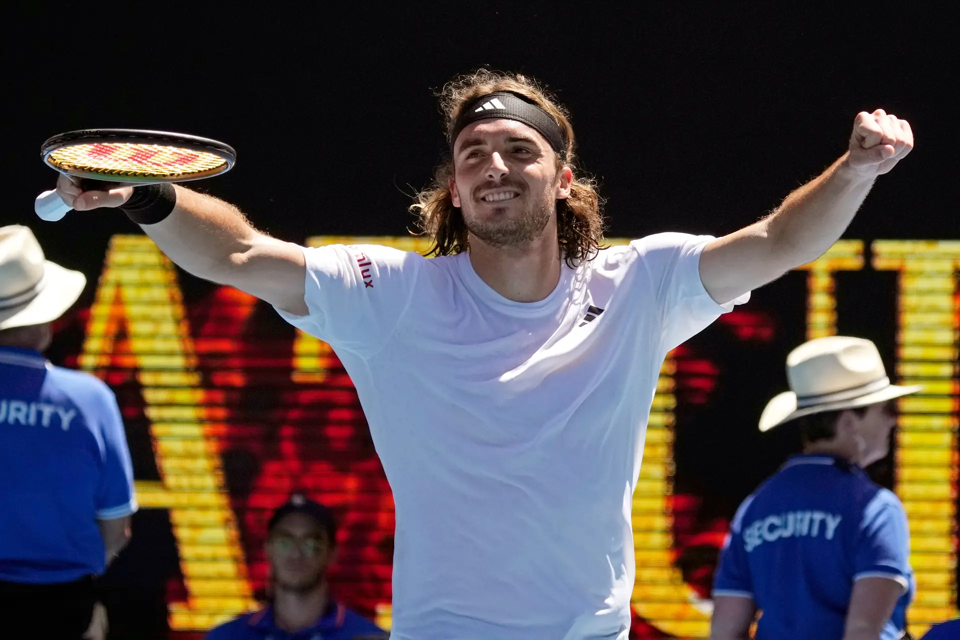 Tenista grego derrotou Tallon Griekspoor (63.º ATP), dos Países Baixos.