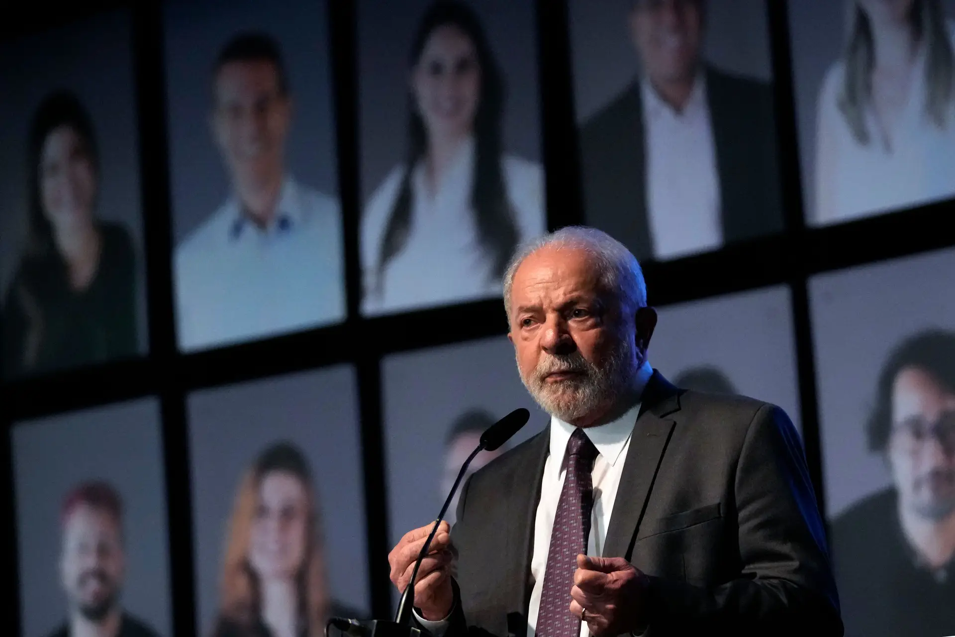 Lula da Silva, Presidente do Brasil.