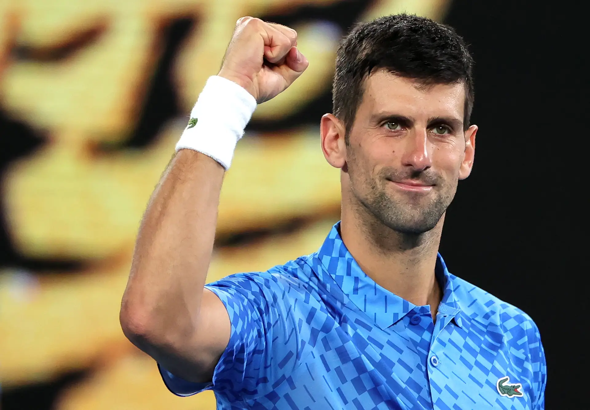 O tenista sérvio Novak Djokovic, no Open da Austrália