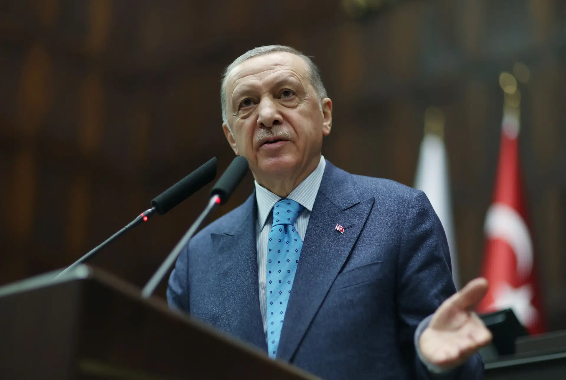 Erdogan sugere que pode aprovar candidatura da Finlândia à NATO