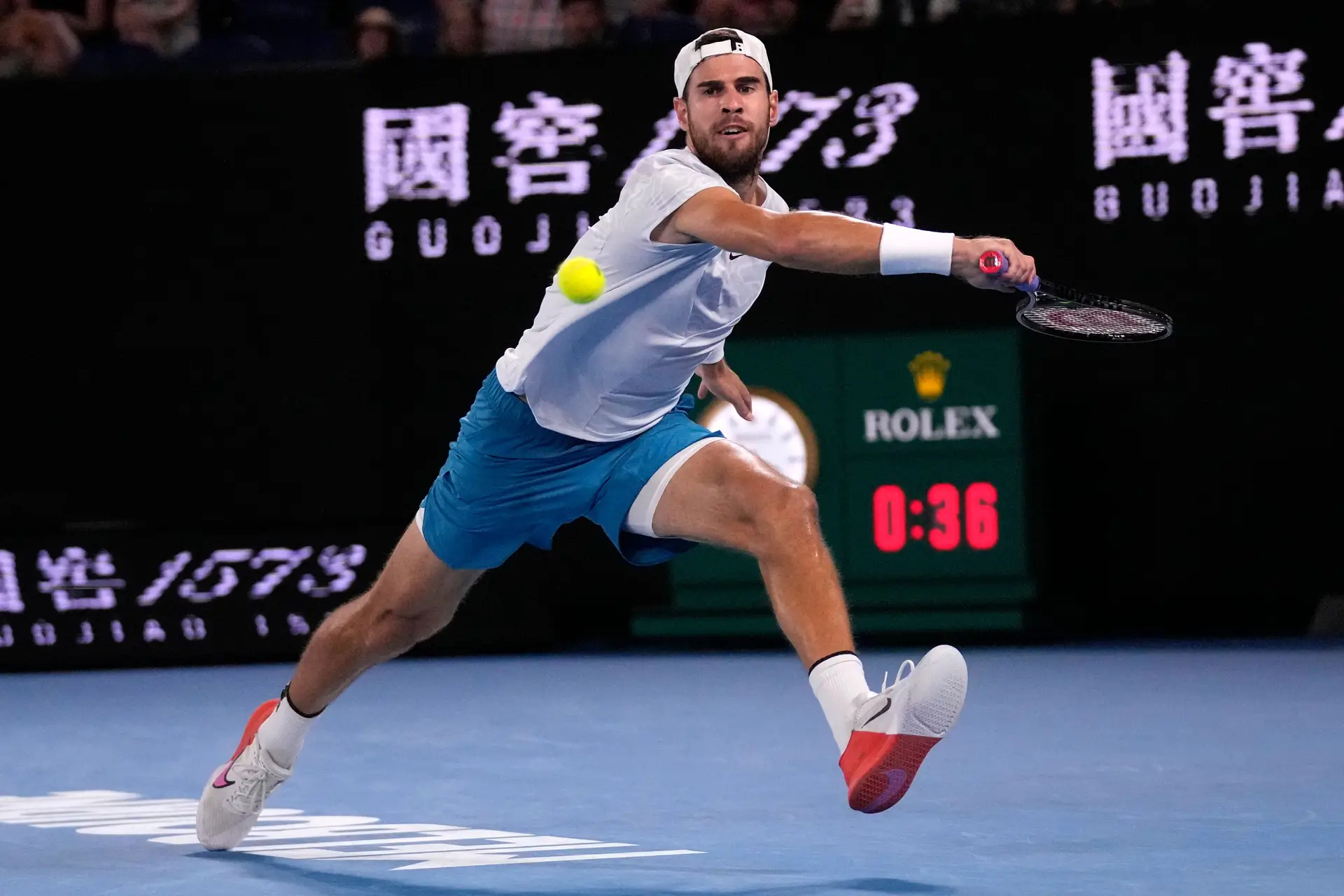 Karen Khachanov, tenista russo.