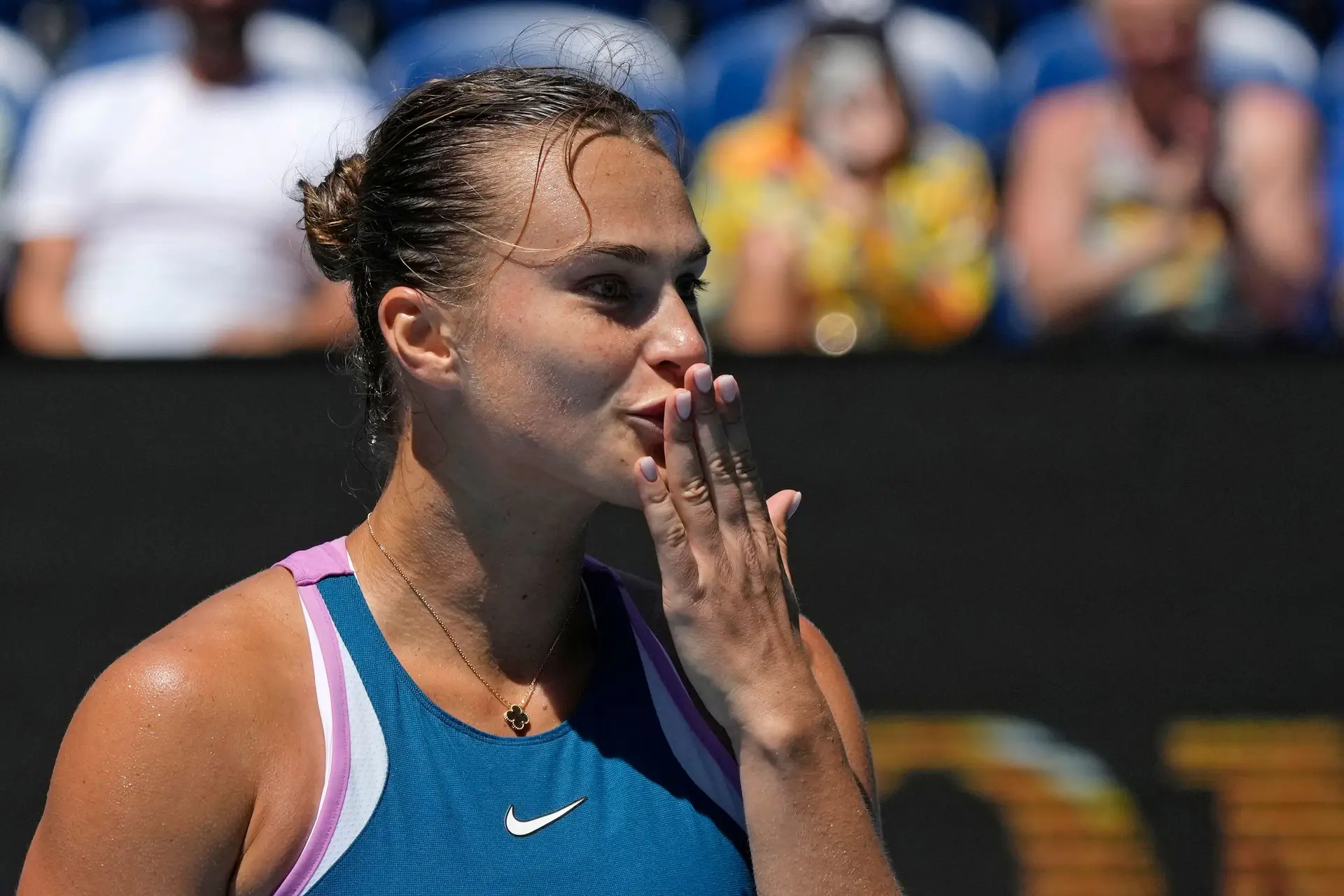 Aryna Sabalenka, tenista.