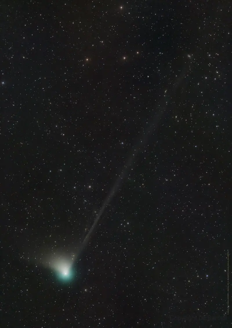 "Cometa verde" visto da Terra pela primeira vez em 50.000 anos