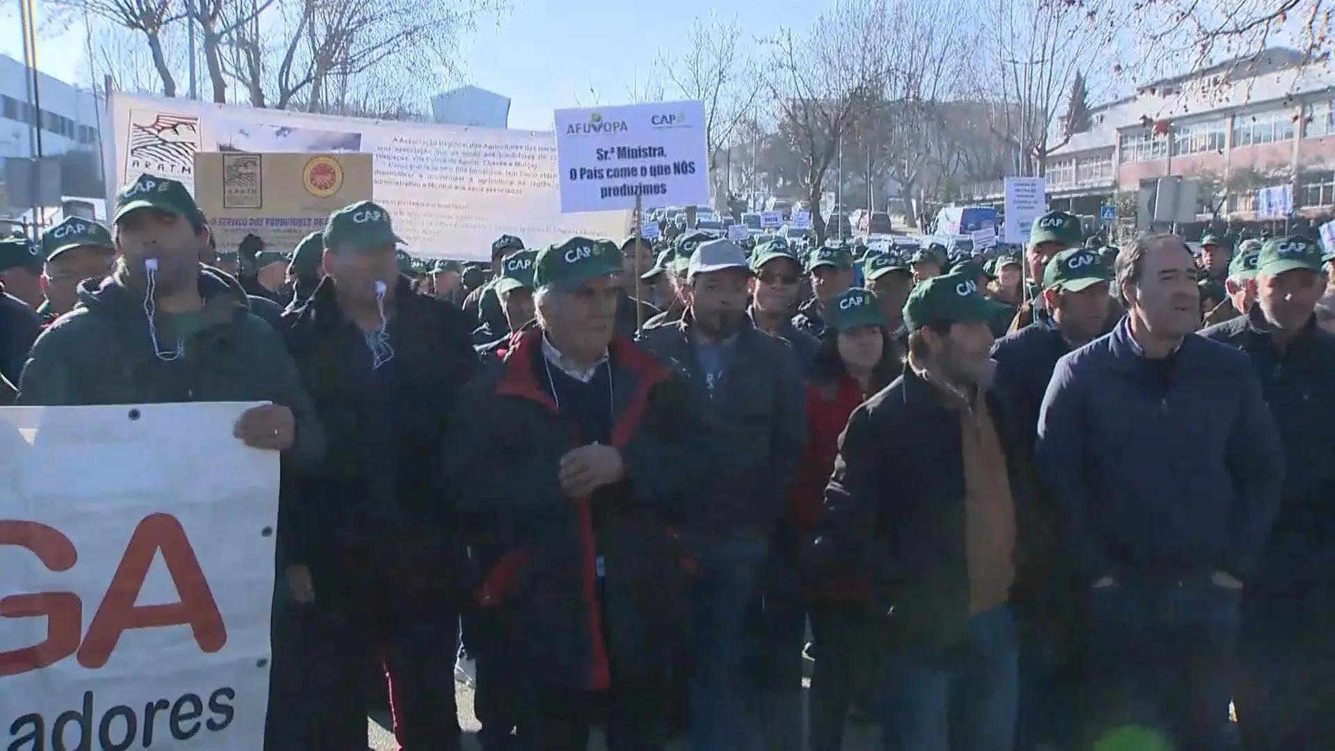 Agricultores iniciam série de protestos nacionais em Mirandela