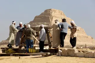 Encontrados túmulos com mais de 4.300 anos no Egito