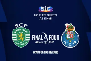Em direto na SIC: Sporting e FC Porto disputam Taça da Liga
