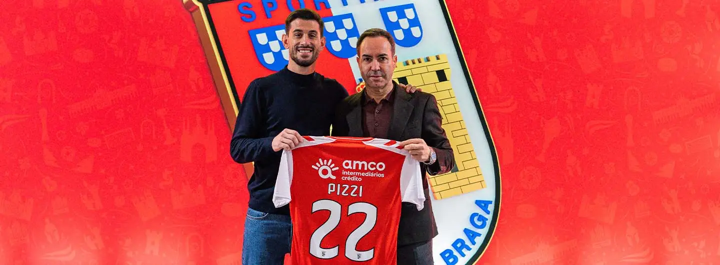 Oficial: Pizzi é o novo reforço do SC Braga