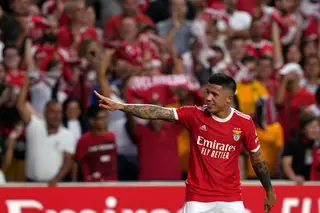 A mensagem de despedida de Enzo Fernández: "Fui muito feliz. Obrigado, Benfica"
