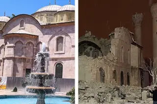 Sismo na Turquia: o antes e depois de três edifícios históricos