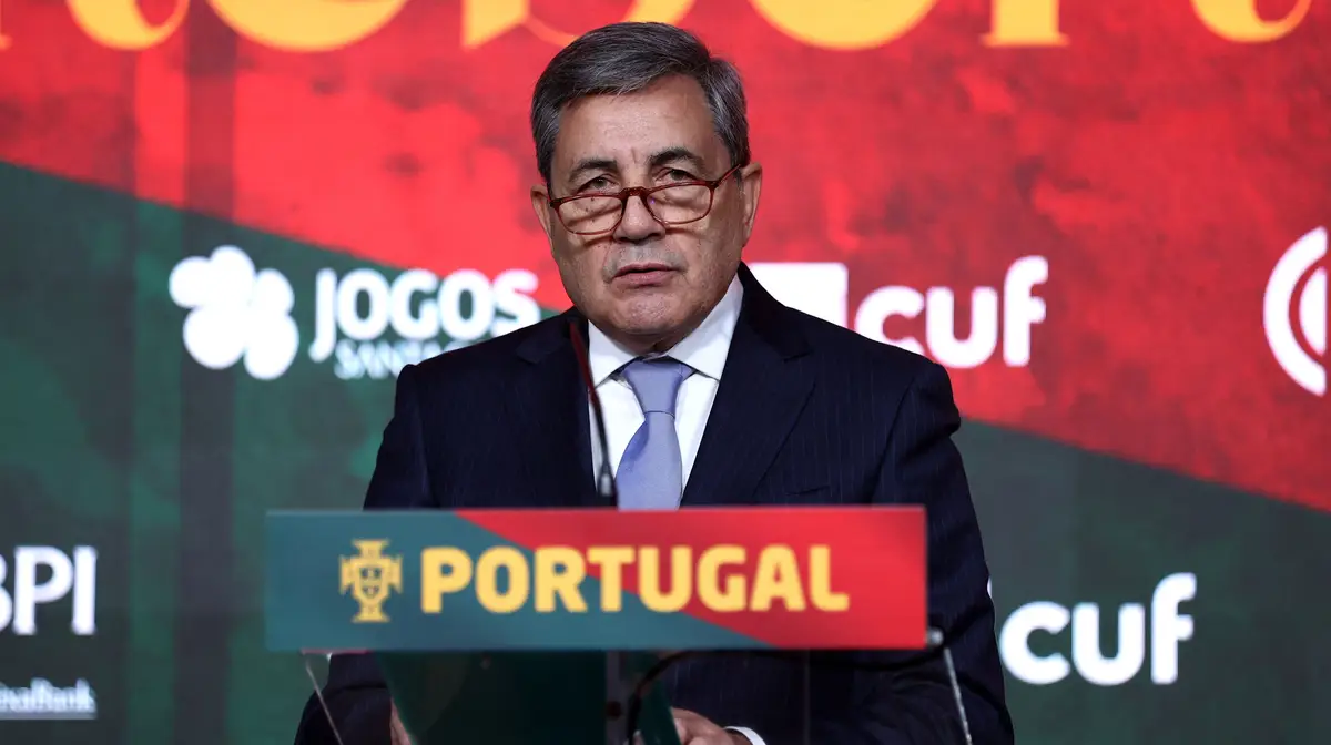Fernando Gomes, presidente da Federação Portuguesa de Futebol