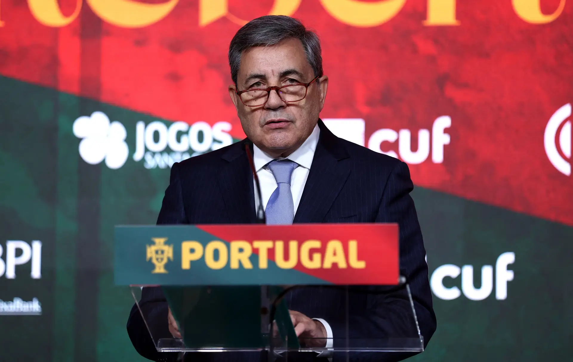 Fernando Gomes, presidente da Federação Portuguesa de Futebol