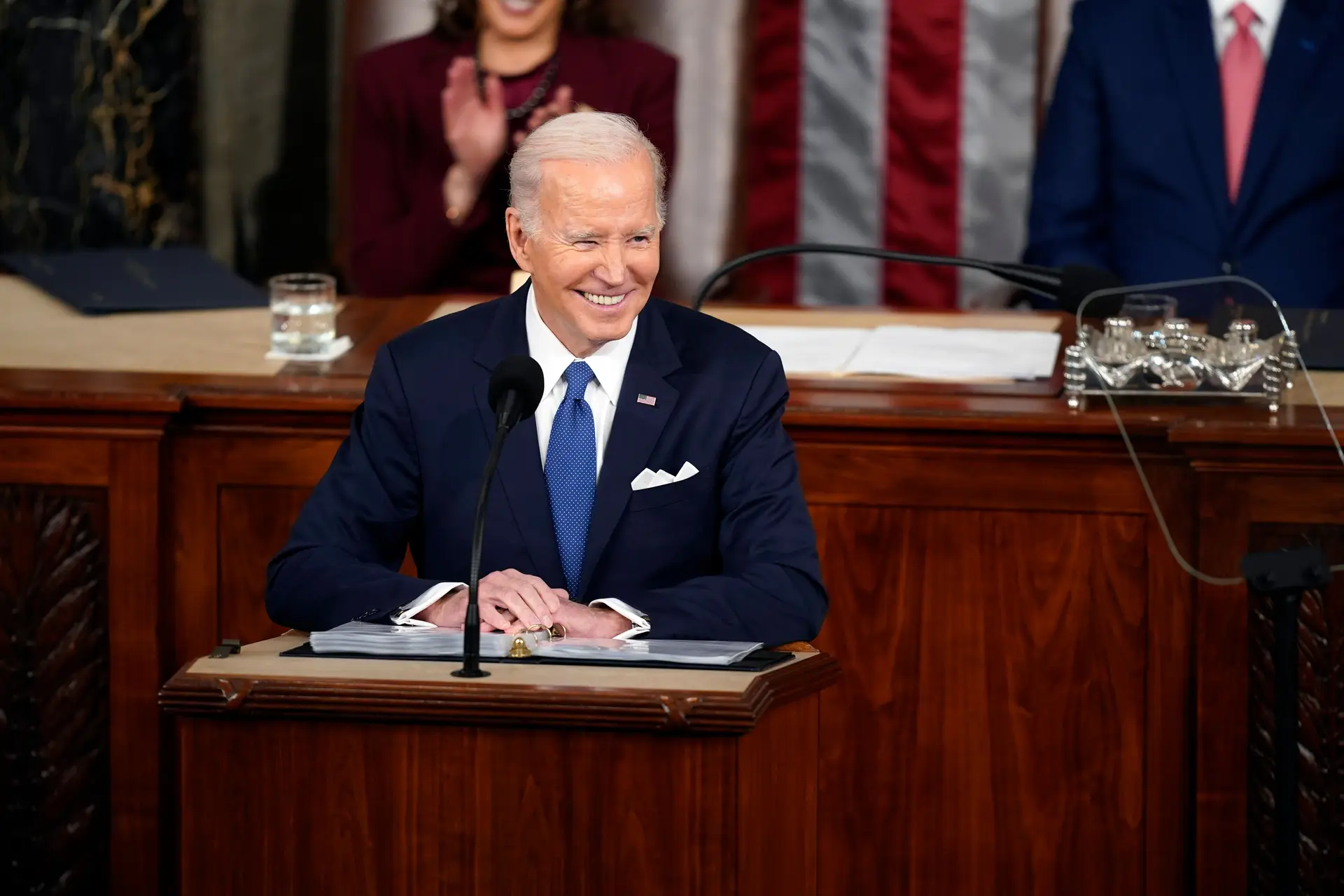 Joe Biden, Presidente dos EUA, no discurso do Estado da União.