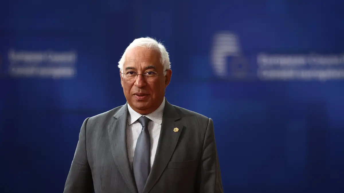 O primeiro-ministro António Costa