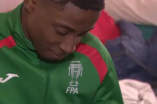 Atleta paralímpico em risco de ser sem-abrigo