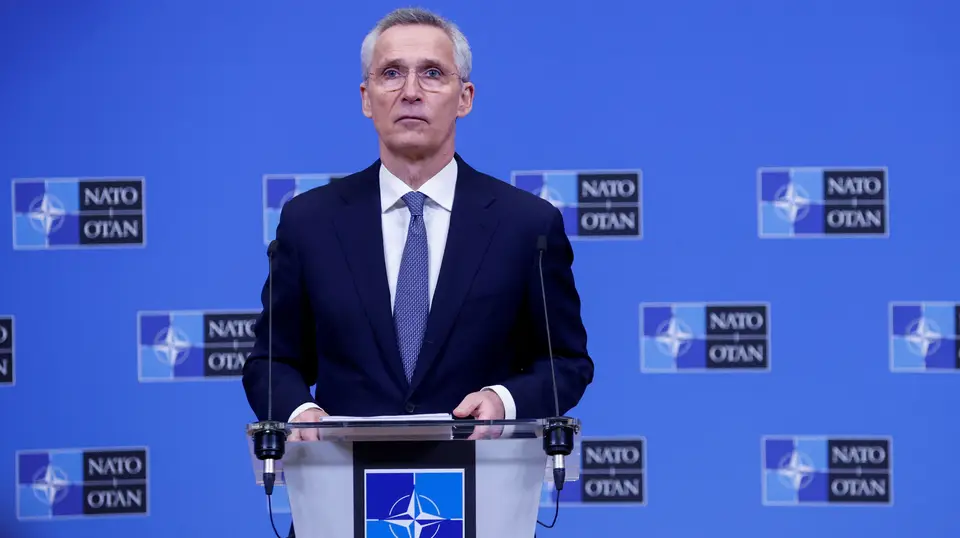 O secretário-geral da NATO, Jens Stoltenberg.