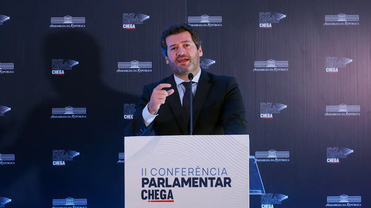 André Ventura, presidente do Chega.