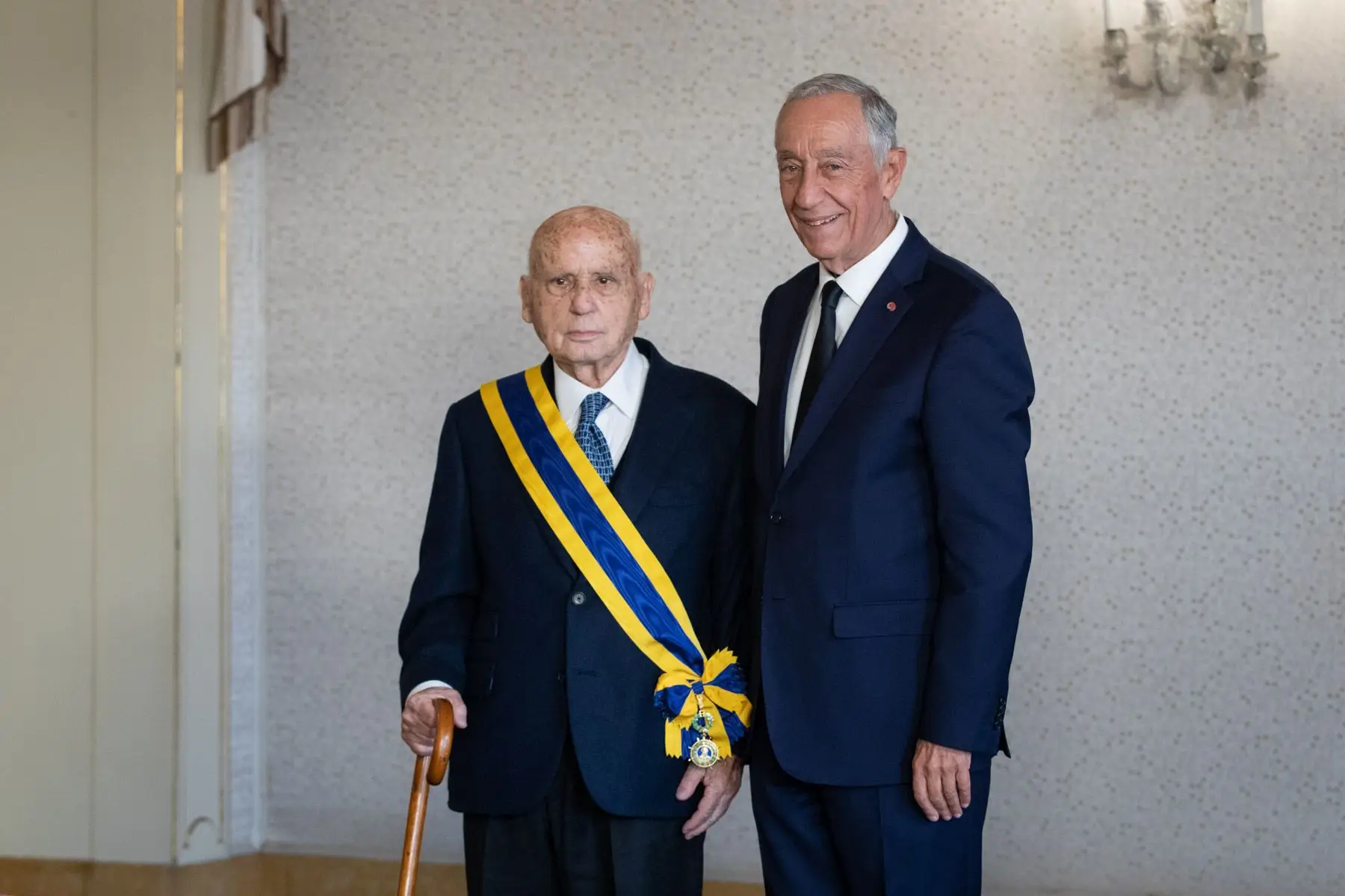 Manuel Cargaleiro e Presidente da República