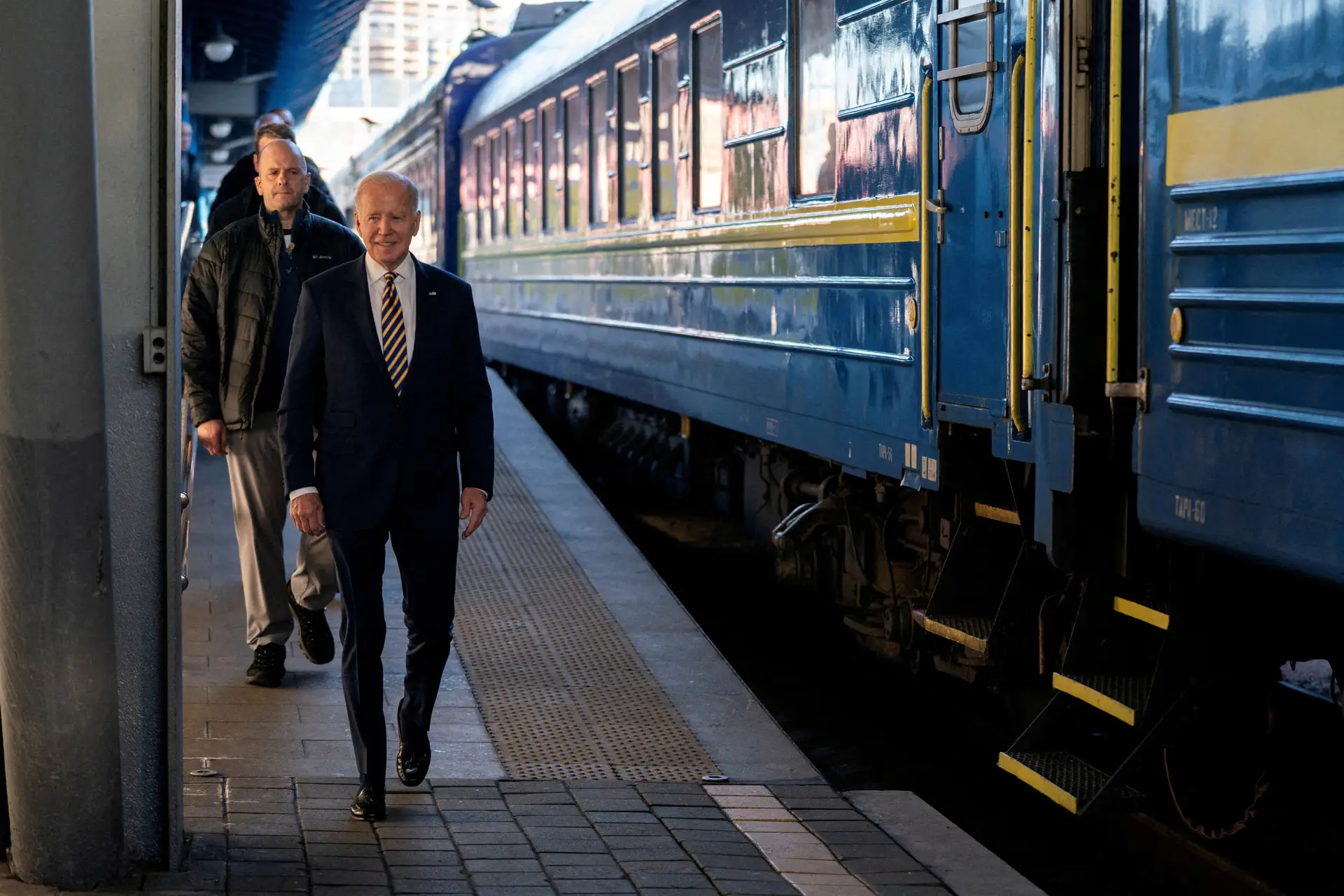 Biden chegou à Polónia depois de visita surpresa a Kiev