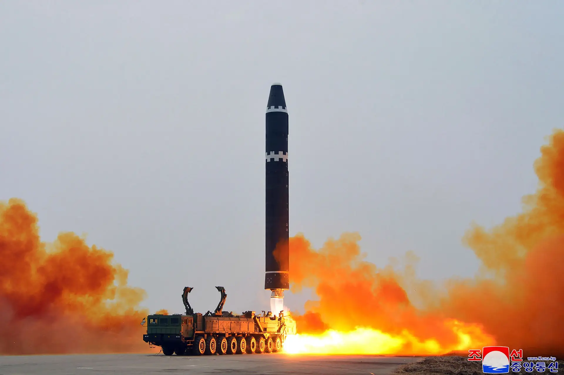 Teste de mísseis balísticos da Coreia do Norte