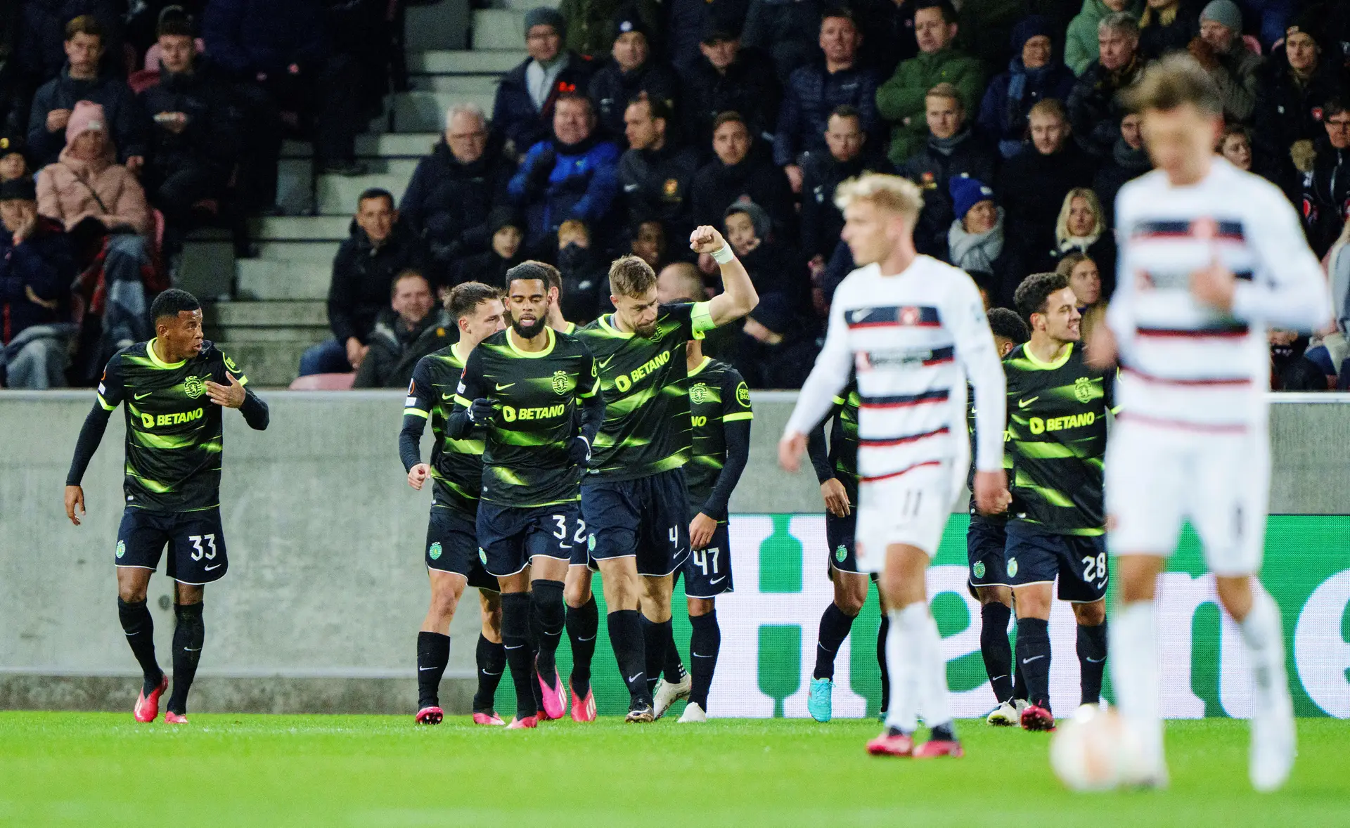 Sporting elimina Midtjylland e está nos "oitavos" da Liga Europa