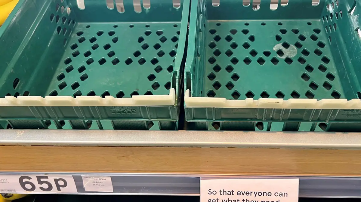 Supermercado Reino Unido