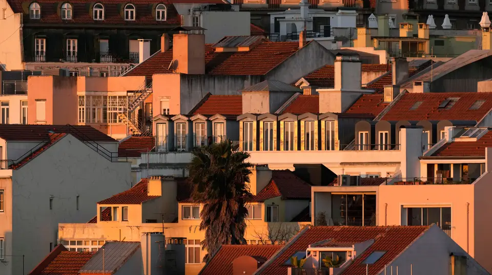 Casas em Lisboa.