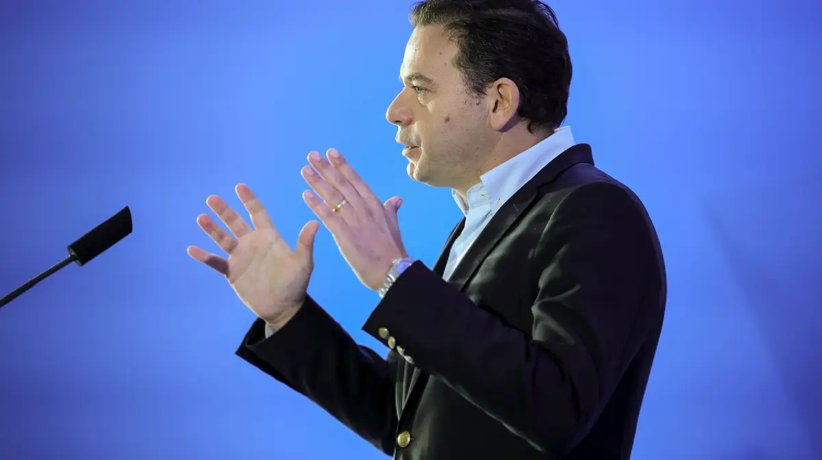 O presidente do PSD, Luís Montenegro.