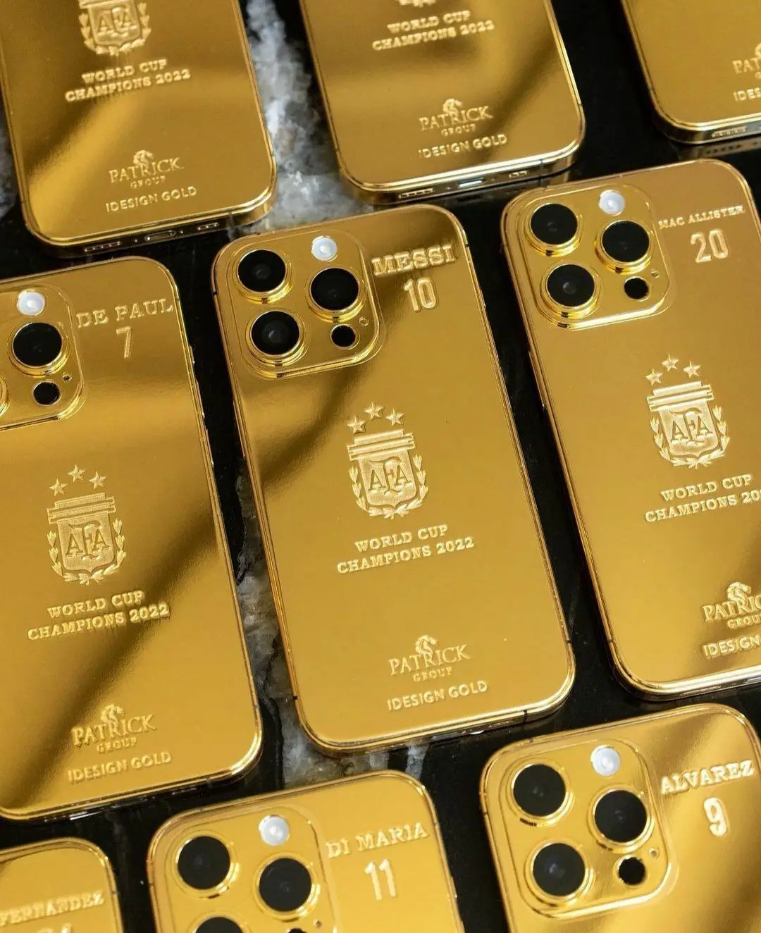 Messi oferece telemóveis banhados a ouro aos companheiros da seleção