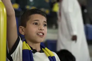 Criança síria que sobreviveu ao sismo cumpriu o sonho de conhecer Cristiano Ronaldo