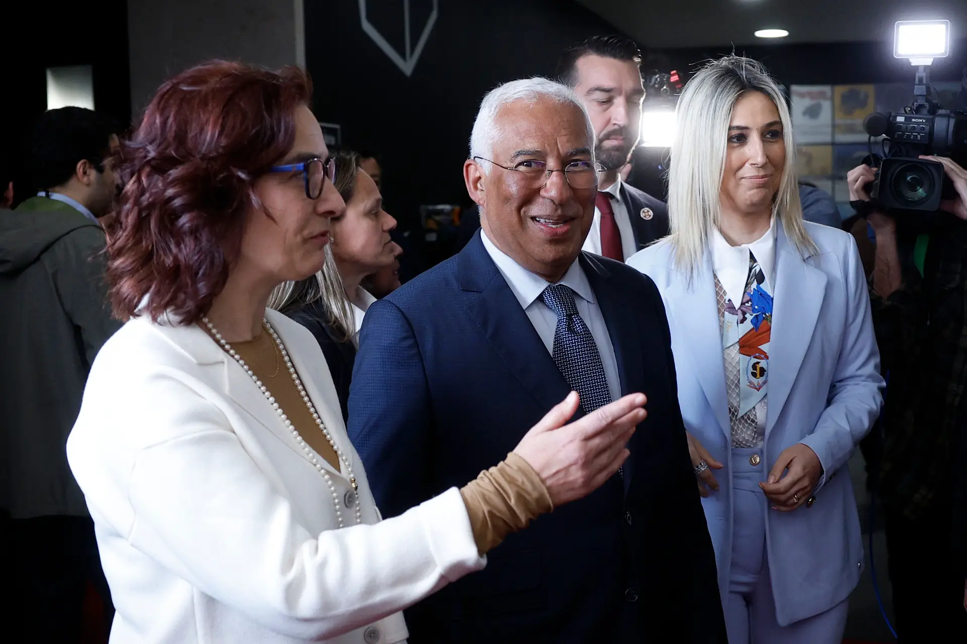 António Costa, primeiro-ministro, e Elvira Fortunato, ministra da Ciência, Tecnologia e Ensino Superior