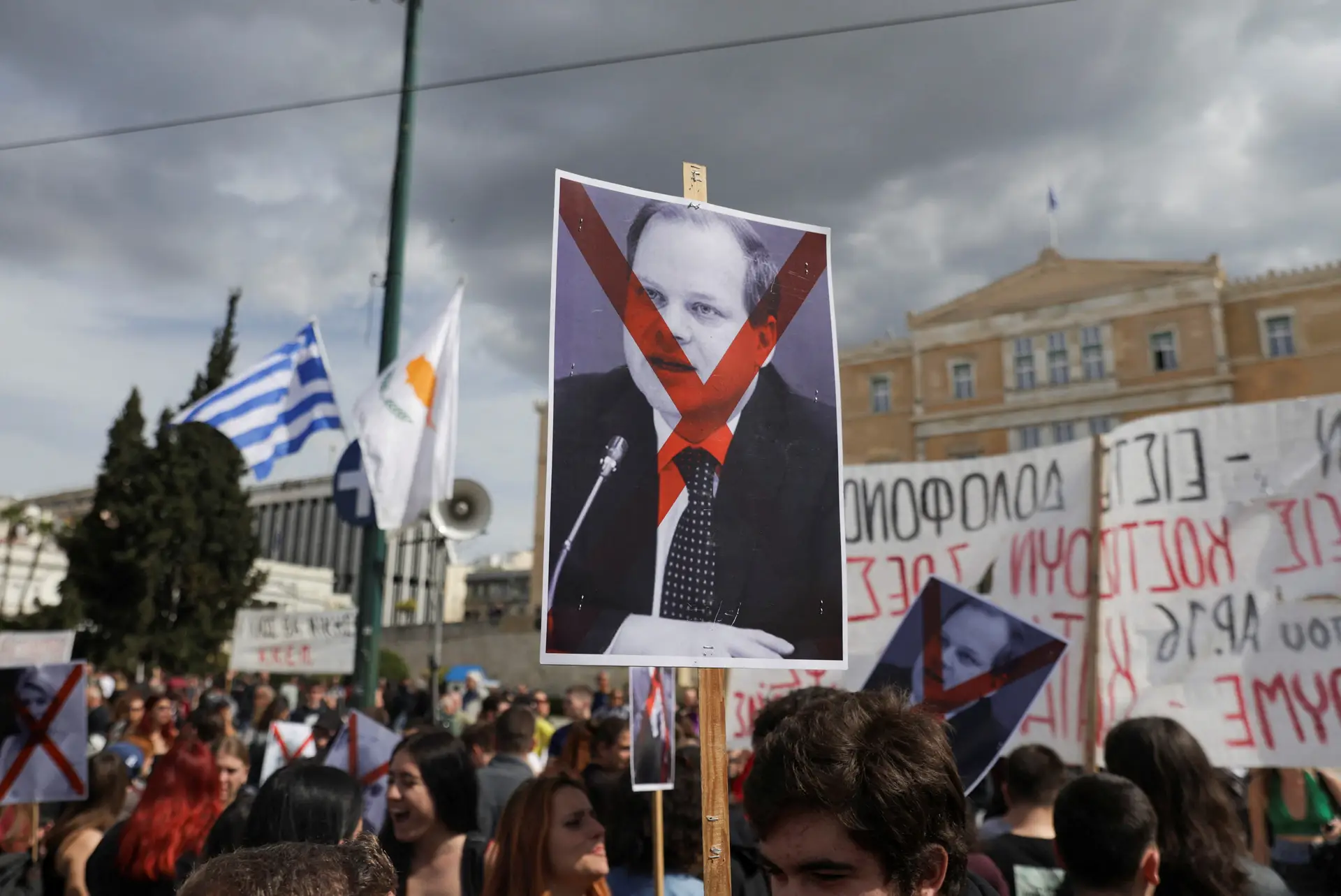 Protestos na Grécia
