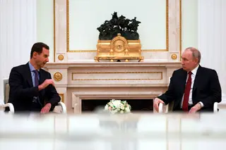 Presidente da Síria manifesta publicamente apoio à Rússia