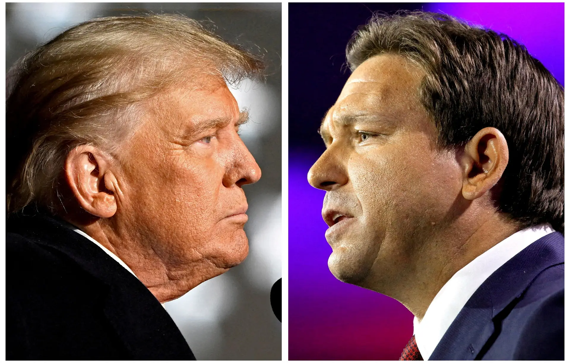 Donald Trump e DeSantis unidos para travar ajuda financeira à Ucrânia
