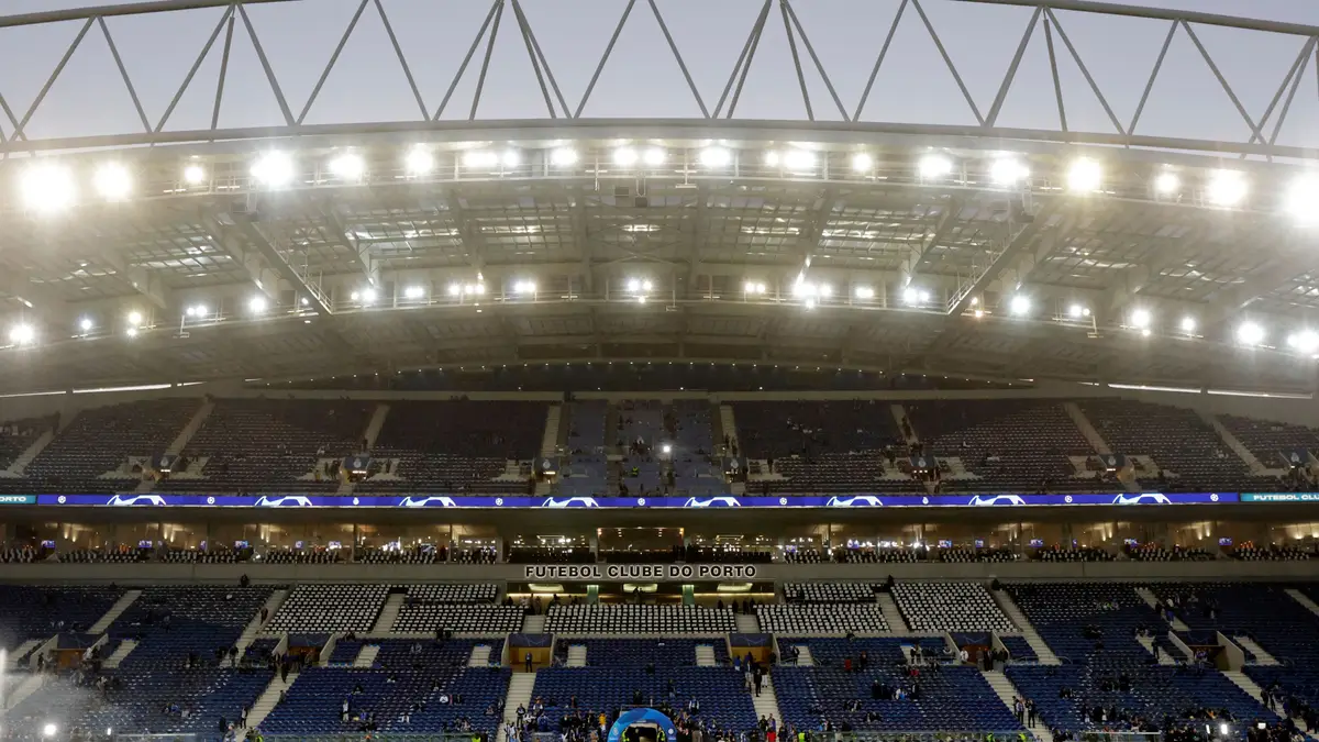 Estádio do Dragão, no Porto.