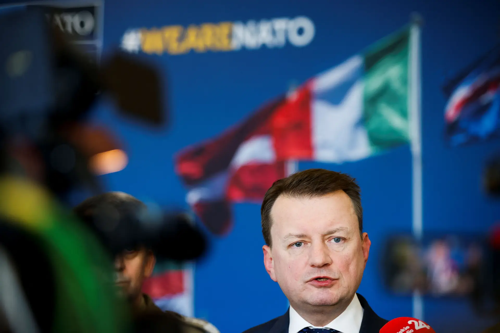 O ministro da Defesa do Governo de Varsóvia, Mariusz Blaszczak