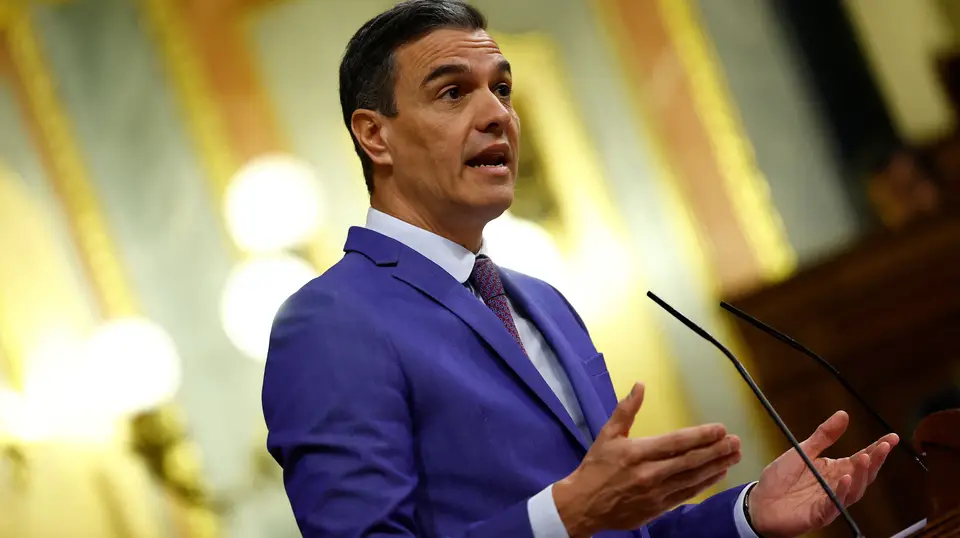 O primeiro-ministro espanhol, Pedro Sánchez.