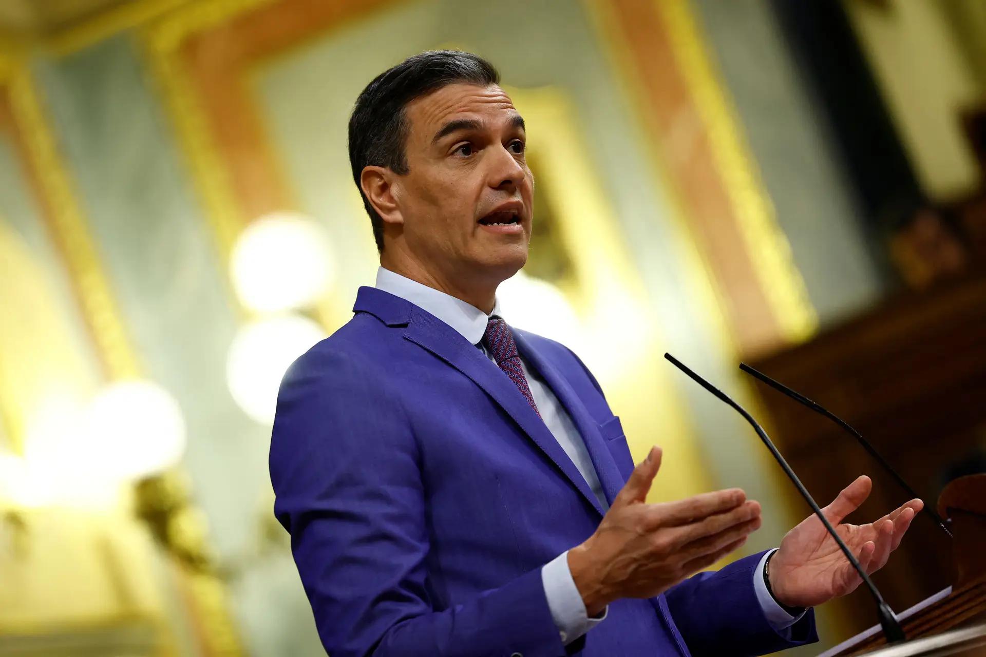 O primeiro-ministro espanhol, Pedro Sánchez.