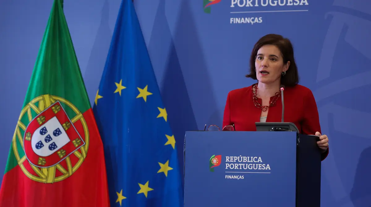 A ministra Mariana Vieira da Silva