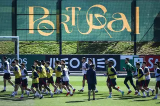 Euro 2024: Seleção Nacional faz último treino antes de partir para o Luxemburgo