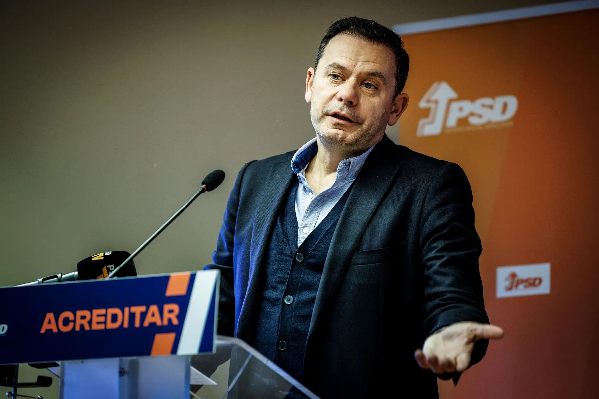 Presidente do PSD, Luís Montenegro