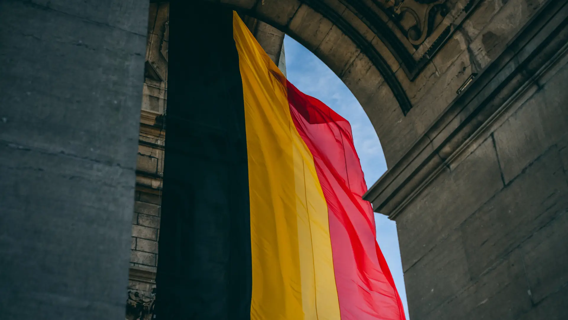 Bandeira da Bélgica.