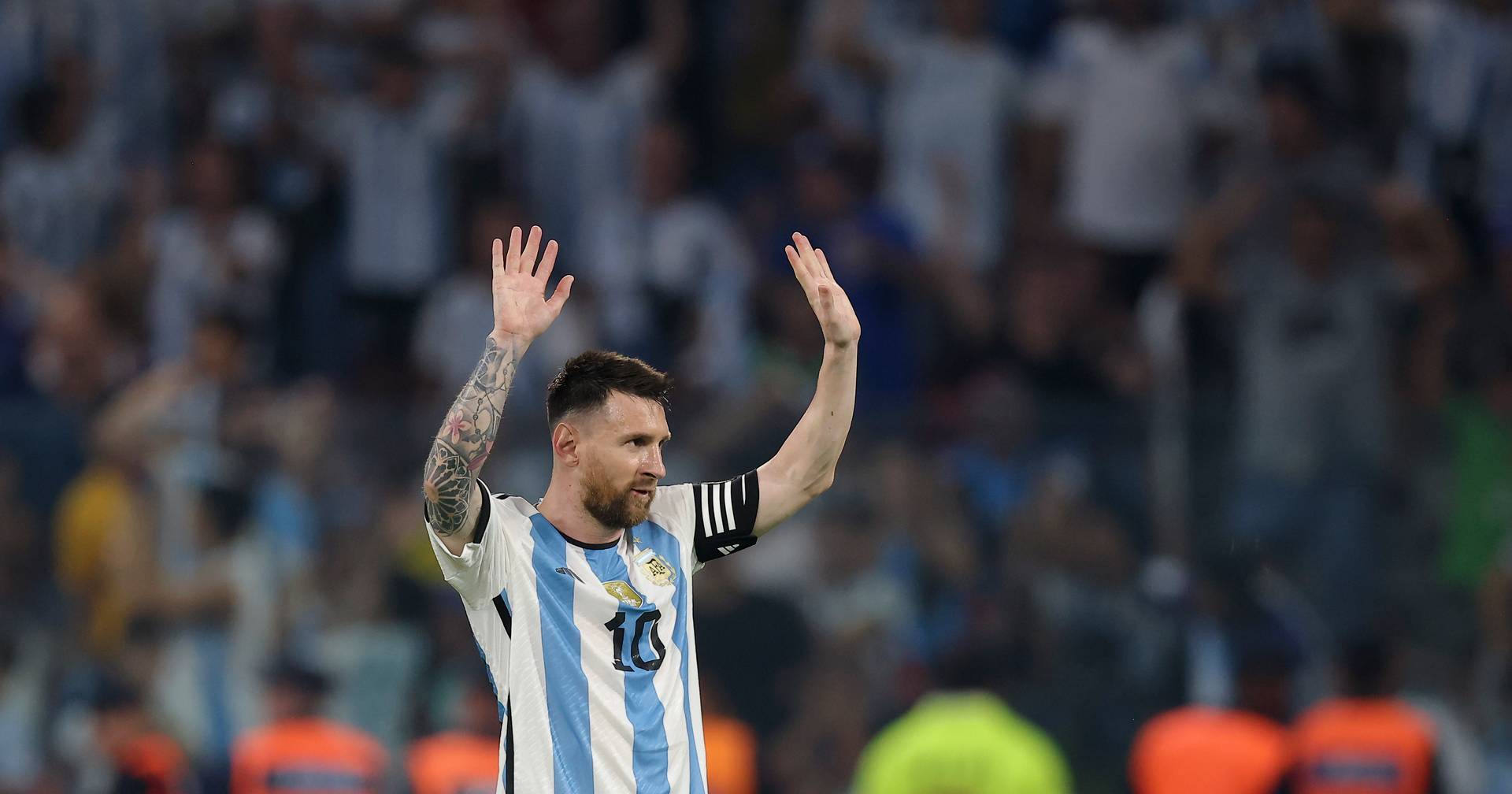 Lionel Messi es el tercer jugador en marcar 100 goles con una selección nacional
