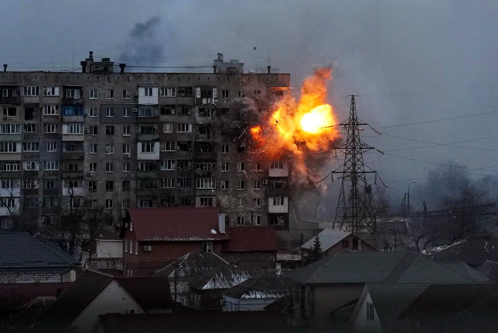 Ataque na Ucrânia - Imagem de arquivo.