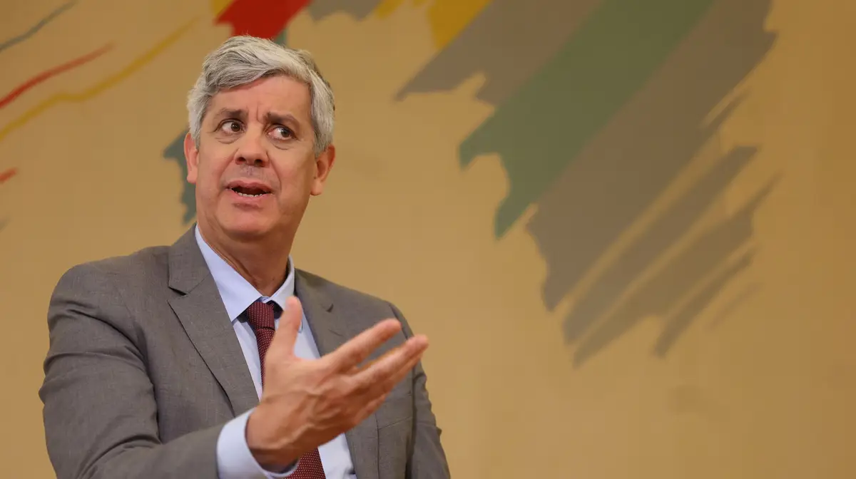 O governador do Banco de Portugal, Mário Centeno.