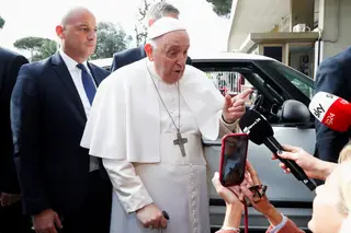 Papa Francisco já teve alta hospitalar