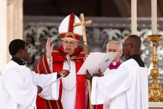 Papa celebrou missa do Domingo de Ramos no Vaticano